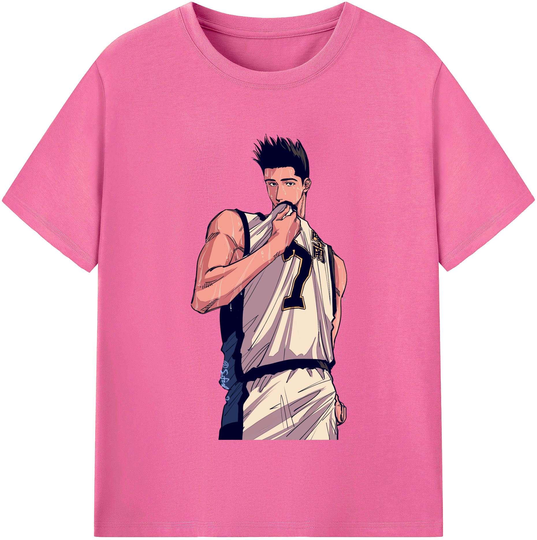 （画像用） SLAM DUNK／スラムダンク レディースカジュアルプリントTシャツ（綿100％）